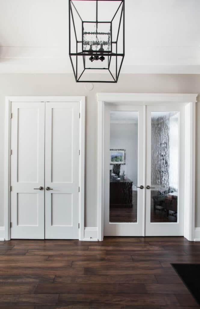 Residential interior doors and finish carpentry